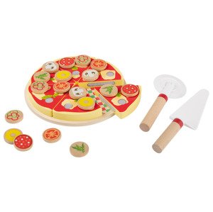 Playtive Dřevěné potraviny (sada s pizzou)