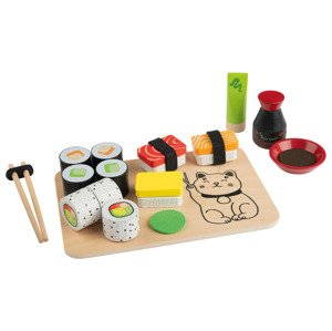 Playtive Dřevěné potraviny (sada na sushi)