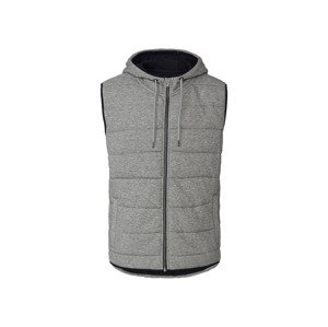 LIVERGY® Pánská prošívaná vesta (XL (56/58), šedá)