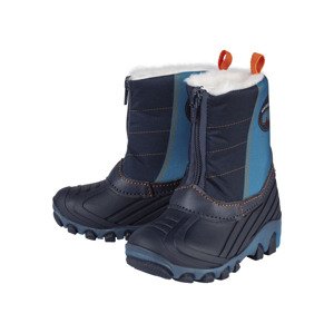 lupilu® Chlapecká zimní svíticí obuv (24, navy modrá / modrá)