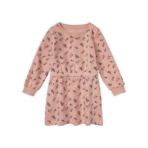 lupilu® Dívčí teplákové šaty (98/104, světle růžová)