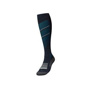 CRIVIT Chlapecké zimní funkční ponožky (31-32, modrá/tyrkysová/zelená)