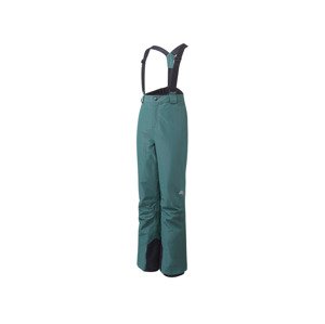 CRIVIT Chlapecké lyžařské kalhoty (134/140, zelená/pruhovaná)