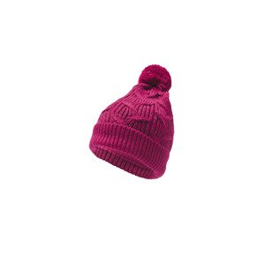 CRIVIT Dámská / Pánská pletená čepice (růžovo-fialová)