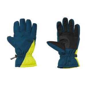 CRIVIT Dětské lyžařské rukavice (5 (8-10 let), modrá/žlutá)