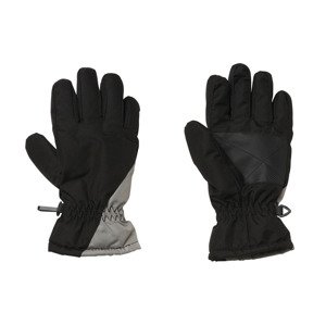 CRIVIT Dětské lyžařské rukavice (5 (8-10 let), černá/šedá)