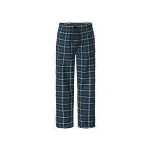 LIVERGY® Pánské pyžamové kalhoty (S (44/46), námořnická modrá / zelená)