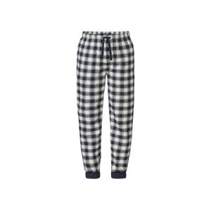 LIVERGY® Pánské pyžamové kalhoty (XL (56/58), černá/bílá)