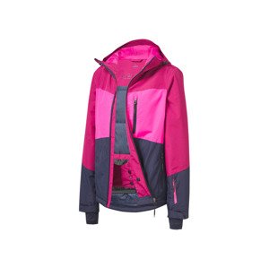 CRIVIT Dámská lyžařská bunda (XS (32/34), bobulová / růžová / námořnická modrá)