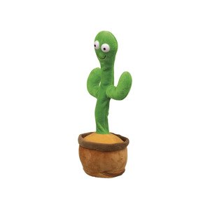 Playtive Plyšová hračka se zvukem (mluvící kaktus)