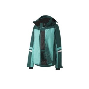 CRIVIT Dámská lyžařská bunda 10.000 mm (M (40/42), tyrkysová / zelená / bílá)