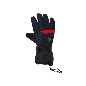 CRIVIT Pánské lyžařské rukavice (9, navy modrá / oranžová / rukavice)
