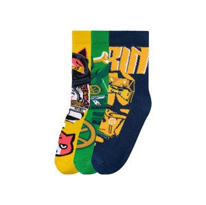 LEGO Dětské ponožky, 3 páry (31/34, Ninjago)