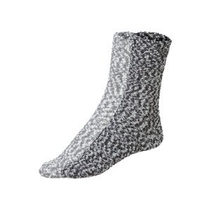 esmara® Domácí hřejivé ponožky, 2 páry (35/38, šedá)