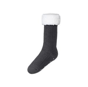 LIVERGY® Pánské hřejivé ponožky (39/42, šedá)