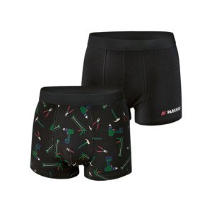 PARKSIDE® Pánské boxerky, 2 kusy (6/L, černá)