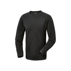 PARKSIDE® Pánské triko s dlouhými rukávy (S (44/46), černá)