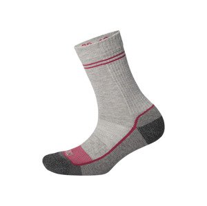 CRIVIT Dámské běžecké ponožky s BIO bavlnou (37/38, šedá)