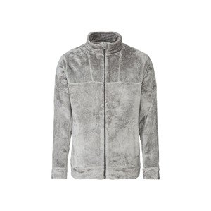 Livergy® Pánská bunda Teddyfell (šedá, M (48/50))