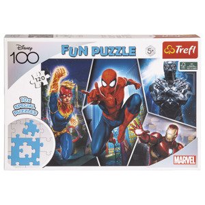 Trefl FUN Puzzle, 120 dílků (Disney Avengers)
