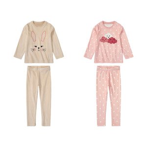 lupilu® Dívčí plyšové pyžamo