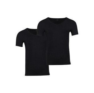 LOOKS by Wolfgang Joop Pánské spodní triko, 2 kusy (M, černá)