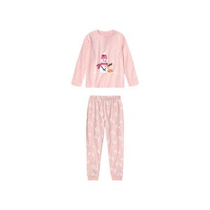 lupilu® Dívčí vánoční pyžamo (98/104, světle růžová)