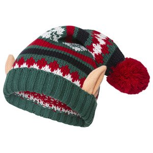 Dámská / Pánská pletená vánoční čepice (skřítek)