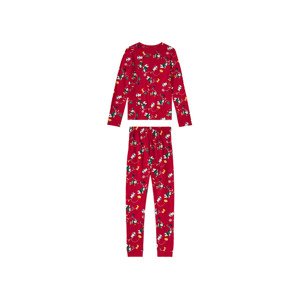 pepperts!® Dívčí  vánoční pyžamo (134/140, červená)