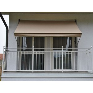 Angerer Upínací markýza Angerer (šířka 350 cm, šedohnědá)