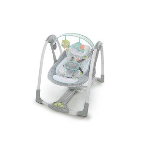 Ingenuity™ Dětská kolébka Swing 'n Go Portable Swing™ – Hugs & Hoots™