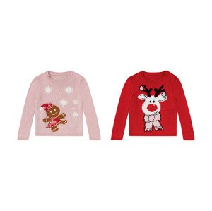 lupilu® Dívčí vánoční svetr (child#female)