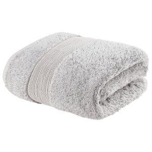 LIVARNO home Froté ručník, 50 x 100 cm, 550 g/m2 (světle šedá)