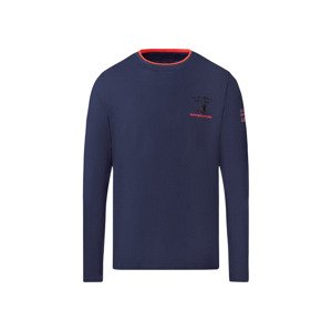 LIVERGY® U.S. Grand Polo Pánské triko s dlouhými  (adult#male, M (48/50), navy modrá)