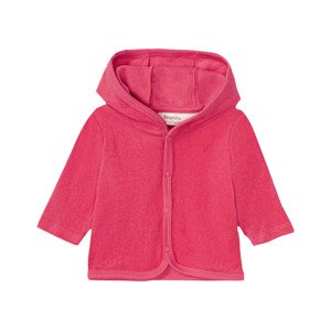 lupilu® Dětská bunda BIO (baby/infant#male#ne, 86/92, růžová)