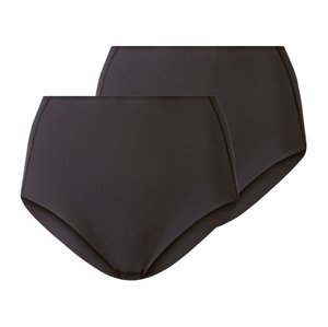esmara® Dámské tvarující kalhotky, 2 kusy (adult#female#ne#briefs, M (40/42), černá)