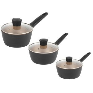 Russell Hobbs Hliníkový rendlík Opulence Collection, černá/zlatá