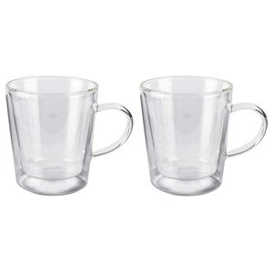 ERNESTO® Termo sklenice (sklenice na čaj, 2 kusy)