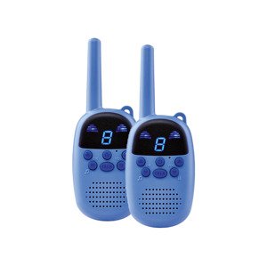 SILVERCREST® Sada dětských vysílaček (modrá)