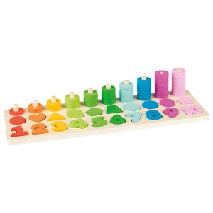 Playtive Dřevěná matematická sada Montessori  (Logická hra)