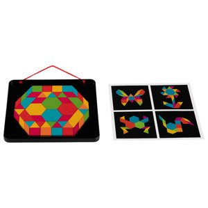 Playtive Kreativní magnetická tabule (šestiúhelník)