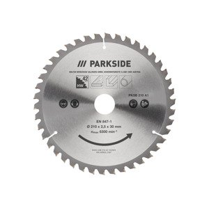 Parkside® Pilový kotouč 210 mm Pksb 210 A1 (42 zubů)
