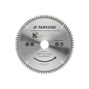 Parkside® Pilový kotouč 210 mm Pksb 210 A1 (80 zubů)