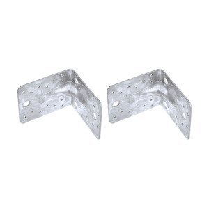 PARKSIDE® Sada spojek a úhelníků na dřevo XXL (děrovaný úhelník s prohlubní, set 3)