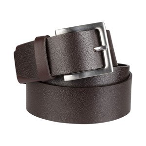 LIVERGY® Pánský kožený pásek (125, tmavě hnědá)