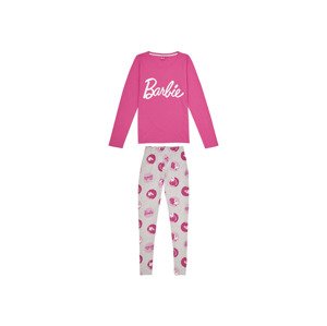 Barbie Dámské pyžamo (S, pink/šedá)