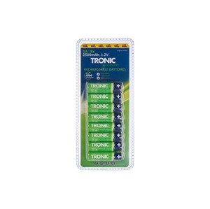 TRONIC® Nabíjecí baterie Ni-MH Ready 2 Use XXL, 8 kusů (AA – tužková)