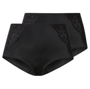 esmara® Dámské kalhotky s krajkou (XL (48/50), černá)
