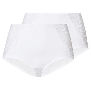 esmara® Dámské kalhotky s krajkou (L (44/46), bílá)