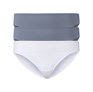 esmara® Dámské kalhotky, 3 kusy (XS (32/34), modrá/bílá)